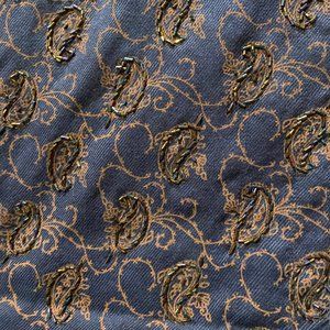 Navy 100% Cashmere Beaded Pashmina